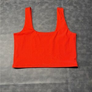 Red/Orange Women's Tank Top - Double Lined